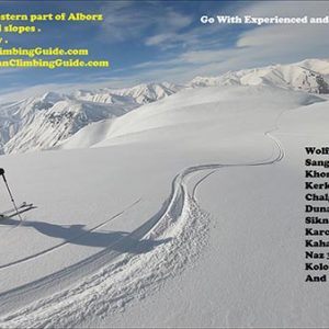 Ski tour Alborz